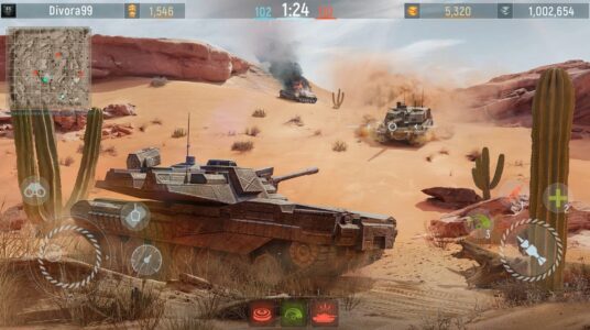 Screenshot Modern Tanks: War Tank Games Mod APK