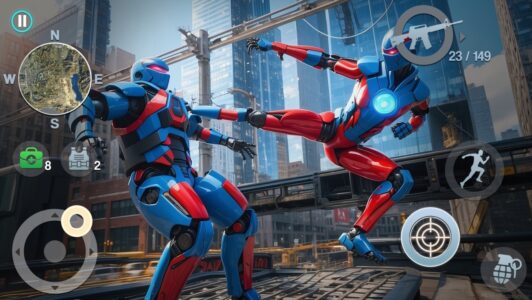 Screenshot Spider Rope Hero Crime City Mod APK