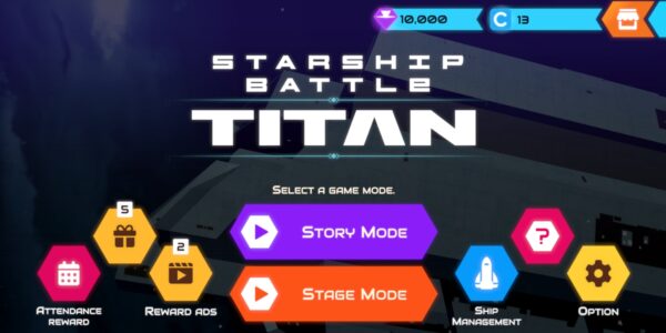 Screenshot Starship Battle Titan Mod APK