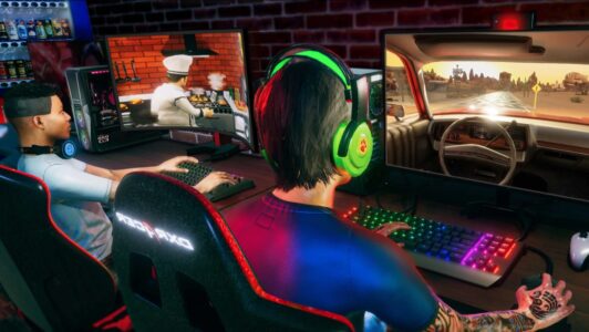 Screenshot Internet Gamer Cafe Simulator Mod APK