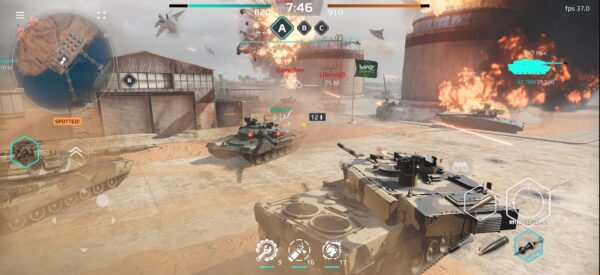 Screenshot MWT: Tank Battles Mod APK