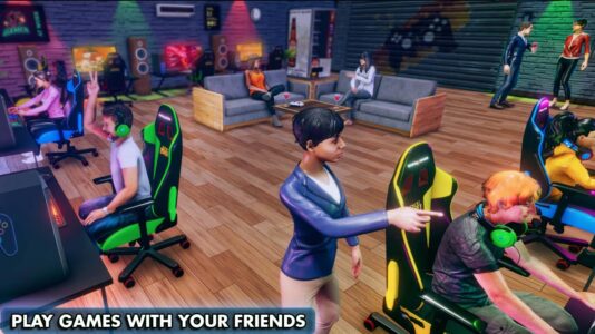 Screenshot Internet Gamer Cafe Simulator Mod APK