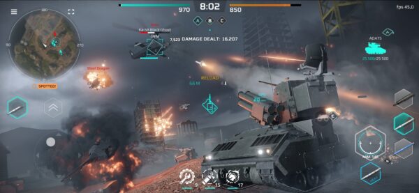 Screenshot MWT: Tank Battles Mod APK