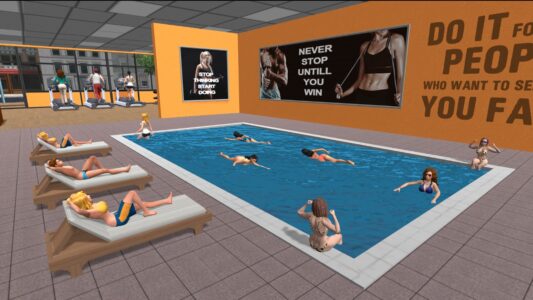 Screenshot My Gym Simulator Fitness Store Mod APK