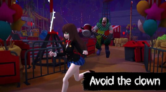 Screenshot Anime Girls: Clown Horror Mod APK