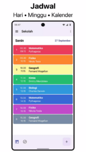 Screenshot Smart Timetable Mod APK