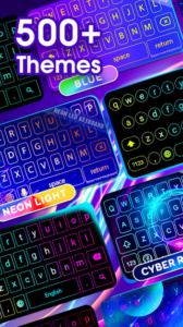 Screenshot Neon LED Keyboard Mod APK