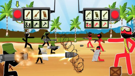 Screenshot Stickman Army : Team Battle Mod APK