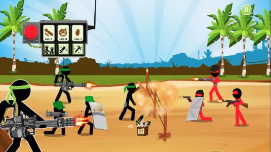 Screenshot Stickman Army : Team Battle Mod APK