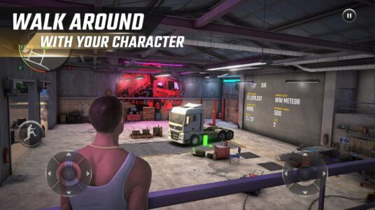 Screenshot Truck Simulator World Mod APK