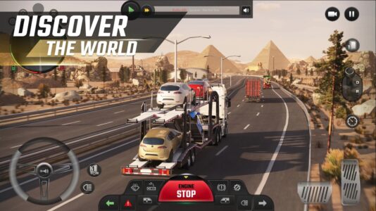 Screenshot Truck Simulator World Mod APK