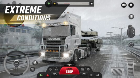 Screenshot Truck Simulator World Mod APK