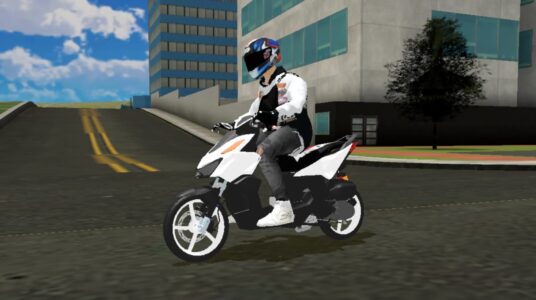 Screenshot MOTOR SIMULATOR INDONESIA Mod APK