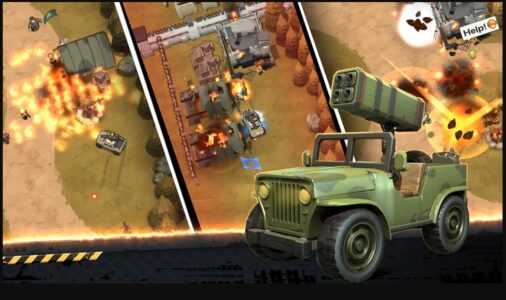 Screenshot Jackal Jeep Mod APK