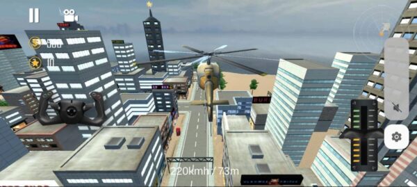 Screenshot Helicopter Simulator 3D Mod APK