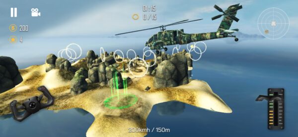 Screenshot Helicopter Simulator 3D Mod APK