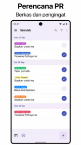 Screenshot Smart Timetable Mod APK