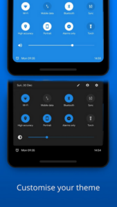 Screenshot Bottom Quick Settings Mod APK