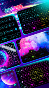 Screenshot Neon LED Keyboard Mod APK