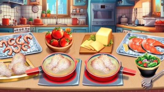 Screenshot Cooking Big - Restaurant Game Mod APK