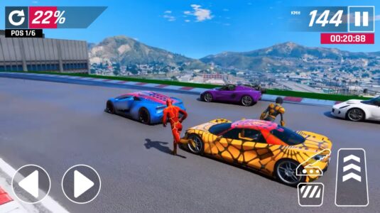 Screenshot Traffic Racing Car Destruction Mod APK