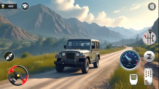 Screenshot 4x4 Offroad Jeep Driving Games Mod APK