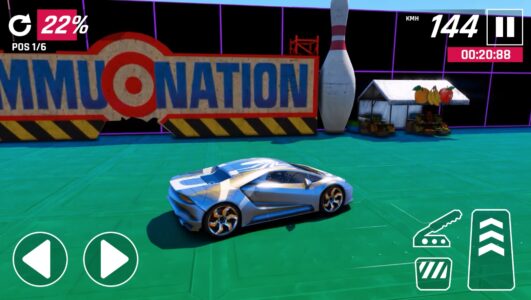 Screenshot Traffic Racing Car Destruction Mod APK