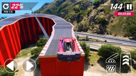 Screenshot Traffic Racing Car Destruction Mod APK