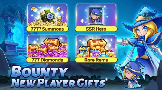 Screenshot Mini Heroes: Magic Throne Mod APK