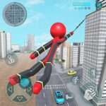 Download Rope Hero Spider Stickman War Mod Apk v1.1.2 (No Ads) Terbaru 2024