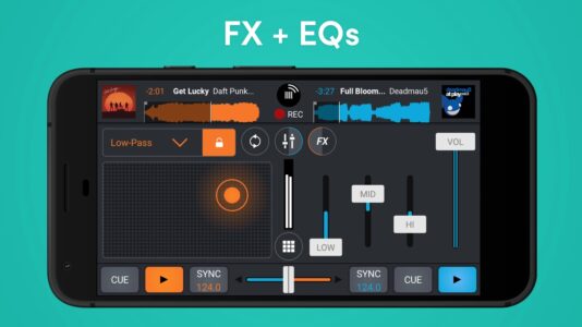 Screenshot Cross DJ Pro Mod APK