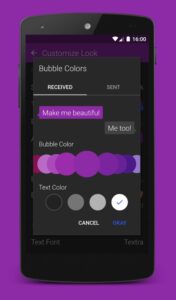 Screenshot Textra SMS Mod APK