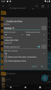 Screenshot ZArchiver Mod APK