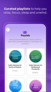 Screenshot Sattva - Meditation App Mod APK