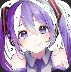 Download Anime Cosplay Coloring Pages Mod Apk v1.0.30 (No Ads) Latest 2025