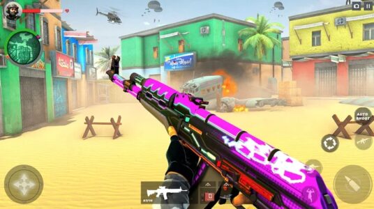 Screenshot Gun Strike: Offline Gun Games Mod APK