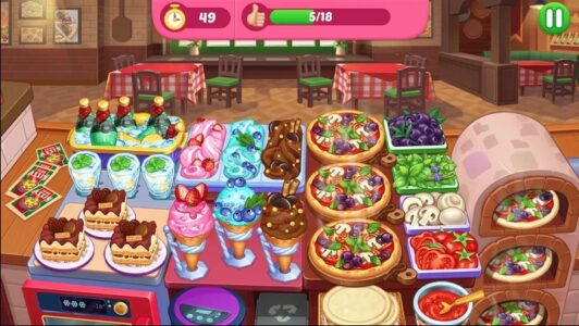 Screenshot Crazy Cooking Diner: Chef Game Mod APK