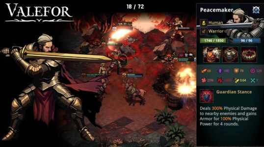 Screenshot Valefor: Roguelike Tactics Mod APK