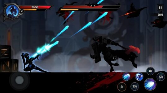 Screenshot Shadow Knight: Ninja Warriors - Stickman Fighting! Mod APK