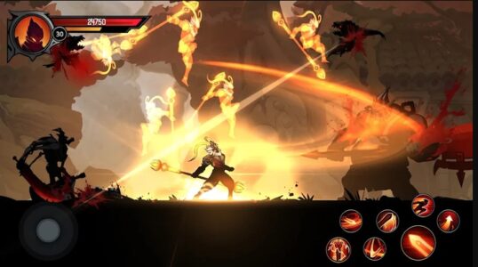 Screenshot Shadow Knight: Ninja Warriors - Stickman Fighting! Mod APK