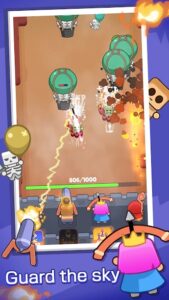 Screenshot Balloon Fortress Game Mod APK