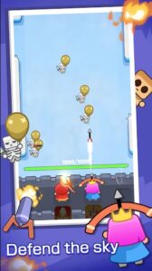 Screenshot Balloon Fortress Game Mod APK