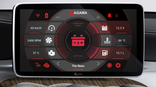 Screenshot AGAMA Car Launcher Mod APK