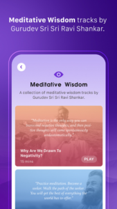 Screenshot Sattva - Meditation App Mod APK