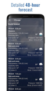 Screenshot 3D Sense Clock & Weather Mod APK