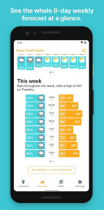 Screenshot Hello Weather Mod APK