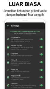 Screenshot Photo Vault PRIVARY Mod APK