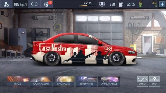 Screenshot Drag Racing: Streets Mod APK