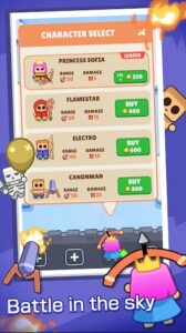 Screenshot Balloon Fortress Game Mod APK