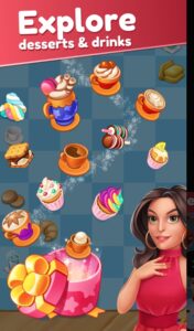 Screenshot Joy Cafe: Tasty Merge Games Mod APK